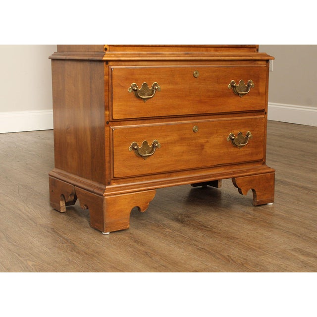 Ethan Allen 1776 Collection Maple Gun Cabinet For Sale - Image 12 of 18