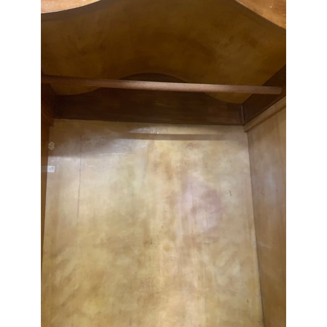 Antique Italian Burlwood Veneer Armoire For Sale - Image 9 of 12