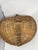 Antique 19th Century Buttocks Basket – Hand-Split Oak W/ Twig Handle & God’s Eye For Sale - Image 9 of 10