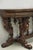 Renaissance Antique Italian Renaissance Figural Carved Griffin Oak Flip Top Library Table For Sale - Image 3 of 18