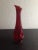1970s Fenton Ruby Red Swung Vase For Sale In Dallas - Image 6 of 7