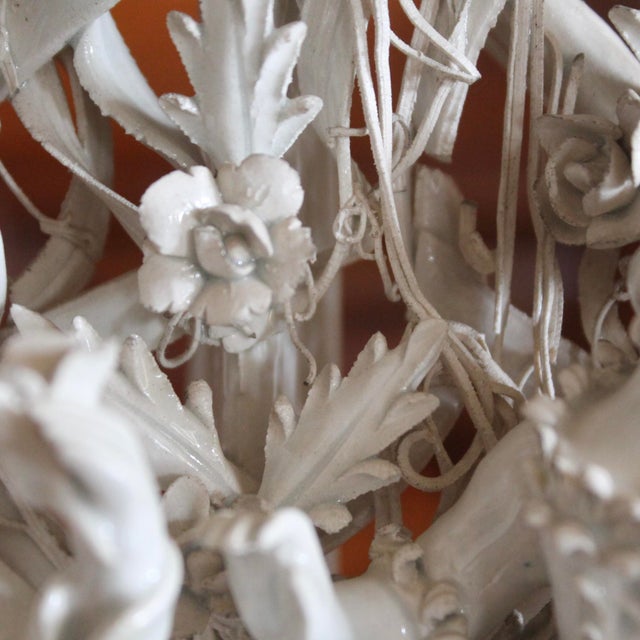 Pair of Rococo White Porcelain Figural Groups For Sale - Image 6 of 12