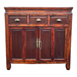 Antique Chinese Rosewood Chest of Drawers or Cabinet- Early 1900s