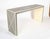 Karl Springer Style Shagreen and Cream Lacquer Console Table by Maitland Smith For Sale In New York - Image 6 of 12