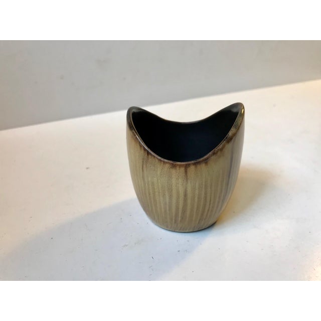 Danish Ceramic Vase by Ady Krøyer, 1950s For Sale - Image 3 of 11