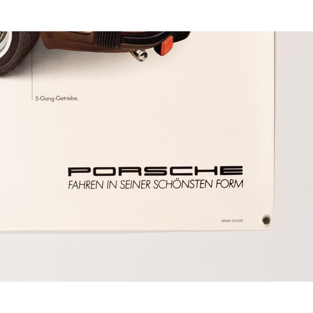 Porsche 911 SC Cutaway Poster by Studio Farr, 1983 For Sale - Image 6 of 9