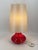 Vintage Floor Lamp with Illuminated Red Glass Base, 1970s For Sale - Image 6 of 9