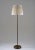 Large Scandinavian floor lamp model 15370, manufactured by Böhlmarks, Sweden, 1940s. This heavy lamp is made of solid...