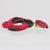 Black Richard Kerr Red and Black Jeweled Clip Earrings For Sale - Image 8 of 8
