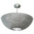 Modern Silver Leaf Modern Plafonnier For Sale - Image 3 of 3