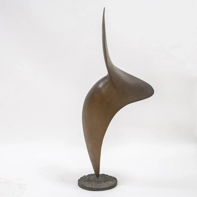 1960s Franco Asco, Forma Evoluzione, 1960s, Bronze & Stone For Sale - Image 5 of 10