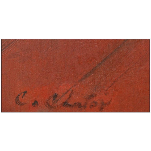 Figurative Mid 20th Century Sensual Solitude, Constantin Chatov For Sale - Image 3 of 4