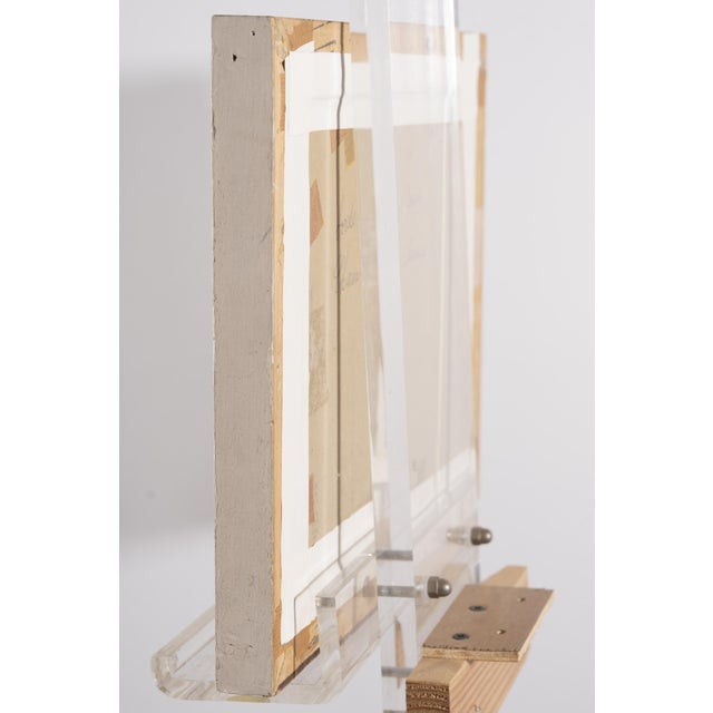 Marius Chambaz, Along the river Aire, Oil on Board For Sale - Image 11 of 13