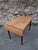 Vintage Pine Drop-Leaf Table with Turned Beech Legs, France, 1930s For Sale - Image 16 of 16