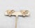Vintage 1980s Signed Panetta Goldtone & Clear Rhinestone Clip Earrings-2 Pieces For Sale - Image 9 of 11