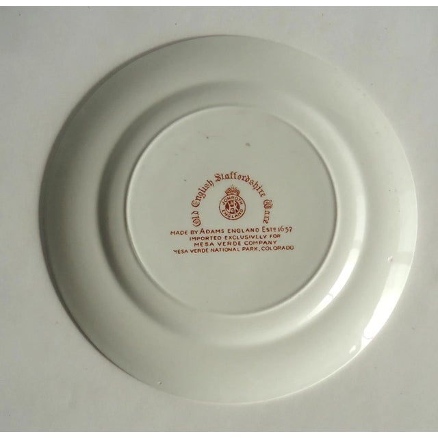 A small vintage souvenir plate from Mesa Verde, depicting Cliff Palace. Condition is very good with light wear. Old...