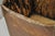 Brown Antique French Country Primitive Copper & Wood Black Grain Painted Grain Bin For Sale - Image 8 of 18