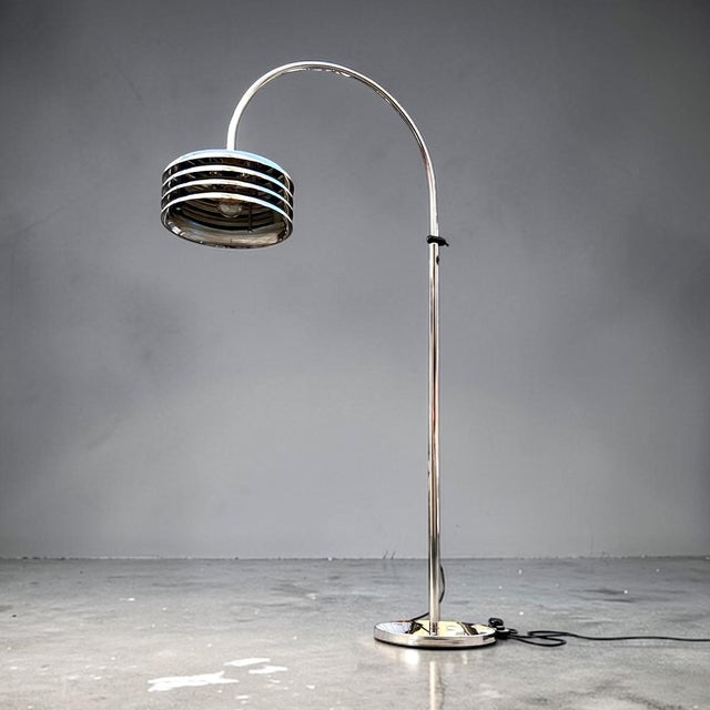 Vintage 70s Design Floor Lamp by Tamas Borsfay for Hungarian Craftsmanship Company, Hungary, 1972 For Sale - Image 13 of 17