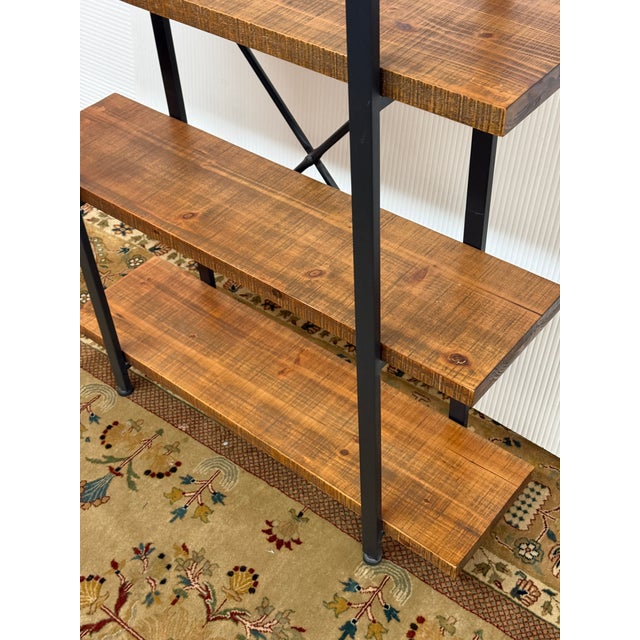 Industrial Style Bookshelf For Sale In San Francisco - Image 6 of 12