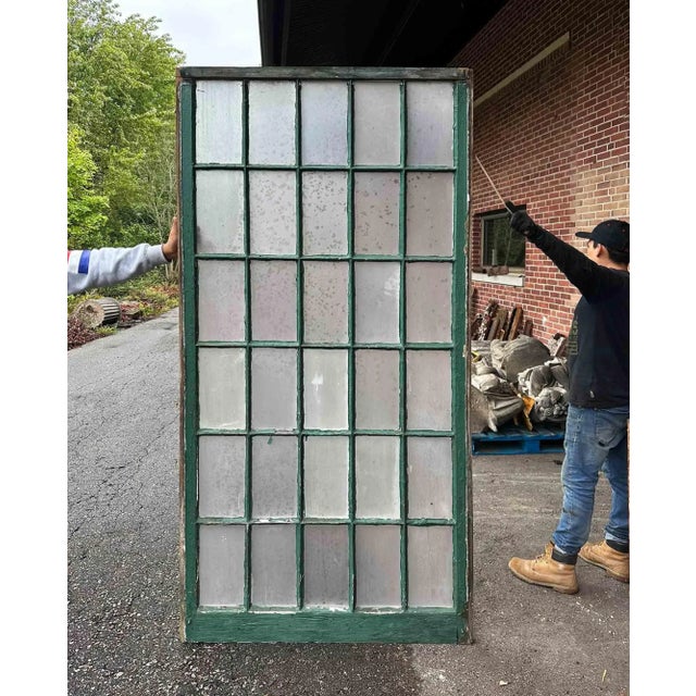 Traditional Antique Arched Double Hung Window For Sale - Image 3 of 7