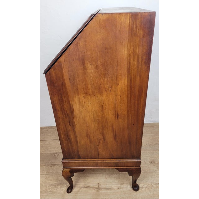 Vintage Secretaire in Mahogany, 1950s For Sale - Image 16 of 18
