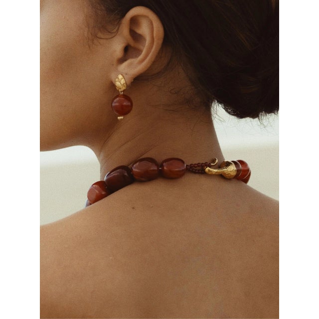 Meet the Balmy Mood Collar; A feeling of luxury wrapped around your neck Hand-crafted entirely with a rare cut of...