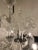 Transparent Murano Style Glass Chandelier For Sale - Image 4 of 12
