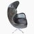 Late 20th Century Vintage Mid-Century Modern Leather Chair For Sale - Image 5 of 8