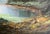 Late 19th Century Original Signed Caroll Forseth Mountain Lake Landscape Painting, Ornate Gilt Frame For Sale - Image 4 of 7