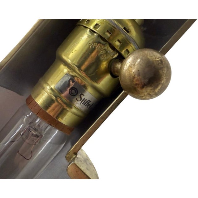 Brass Vintage Stiffel Brass Floor Lamp For Sale - Image 8 of 10