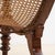 Colonial Style Fireplace Armchair in Vienna Straw For Sale - Image 9 of 12