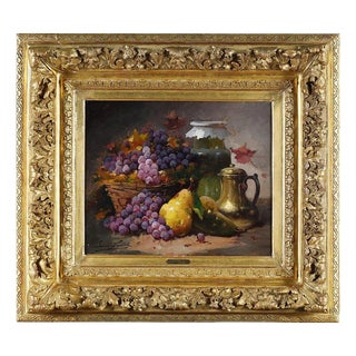 Alfred Arthur Brunel De Neuville, Still Life, 1890, Canvas, Framed For Sale