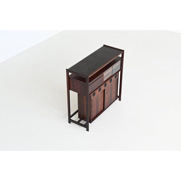 Dry Bar in Rosewood by Knud Bent for Dyrlund, Denmark, 1960s For Sale - Image 18 of 18