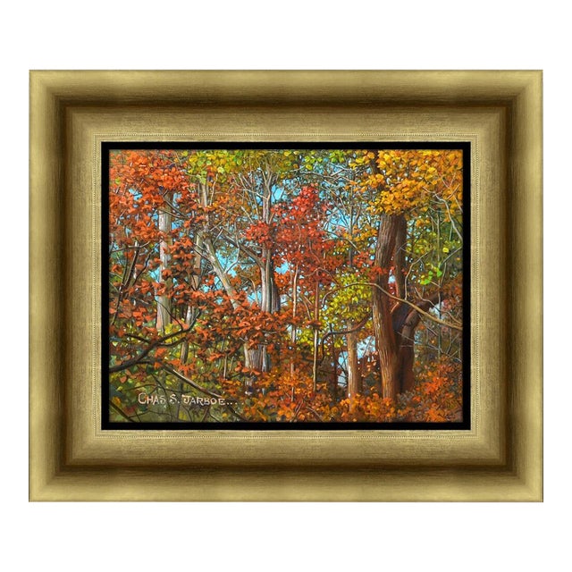 Late 20th Century Autumn Upon Us, Charles Jarboe For Sale