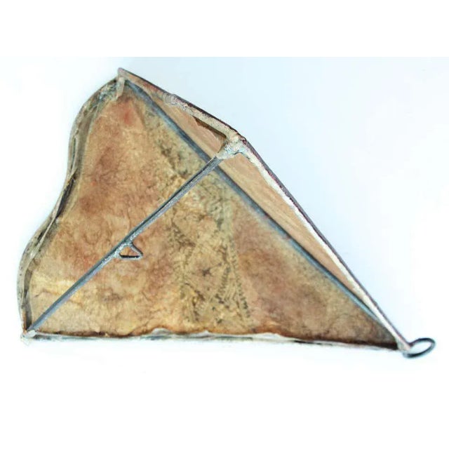 Parchment North African Tribal Art Wall Sconce Chairish
