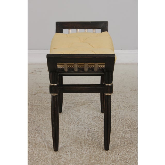 1990s Pair Ferguson Copeland Italian Style Benches or Stools For Sale - Image 5 of 16