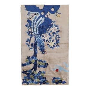 Early 20th Century Enchanting Pictorial Tibetan Rug