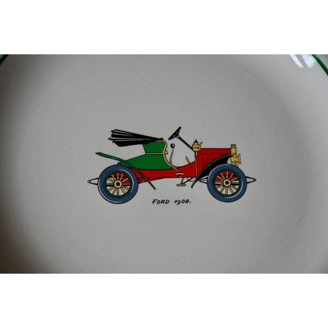 Vintage Car Plates by Orchies, Set of 10 For Sale - Image 6 of 9