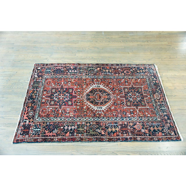 Early 20th Century Persian Karaja Rug For Sale - Image 12 of 12
