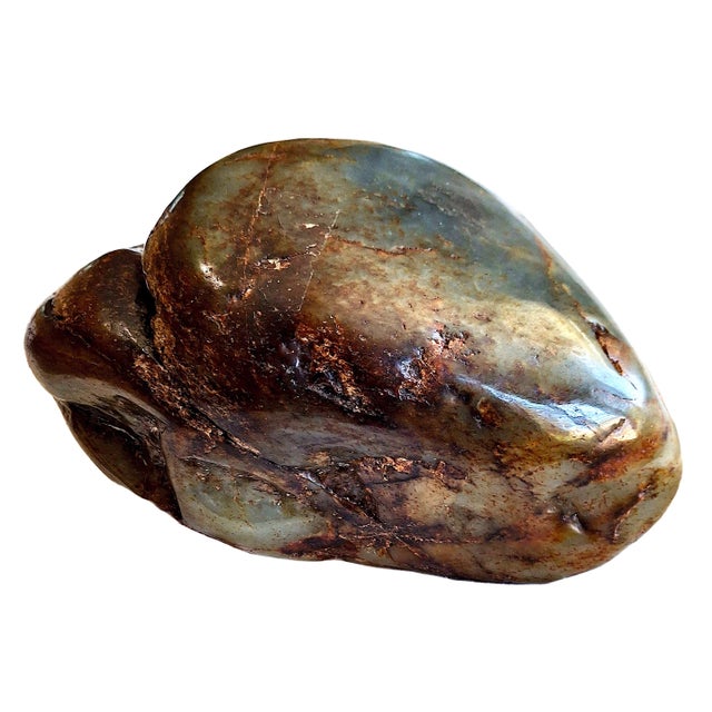 Chinese Nephrite Jade “Boulder” Carving For Sale - Image 15 of 15