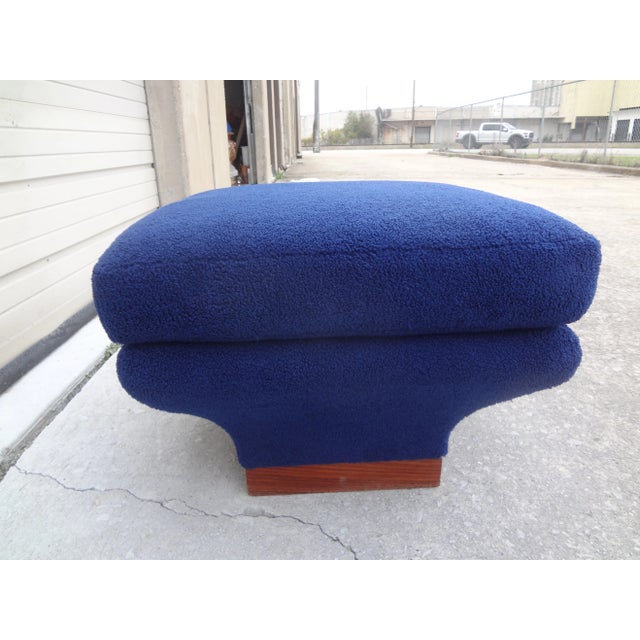 1960s French Mid-Century Modern Ottoman Attributed to Pierre Paulin For Sale - Image 5 of 11