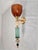 1990s 1990s Pair of Blue and Terracotta Murano Glass Sconces For Sale - Image 5 of 13