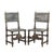 17th Century Portuguese Walnut Chairs, Set of 2 For Sale - Image 6 of 6