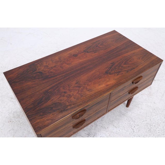 Wood Vintage Rosewood Chest of Drawers by Kai Kristiansen for Feldballe Møbelfabrik, 1960s For Sale - Image 7 of 14