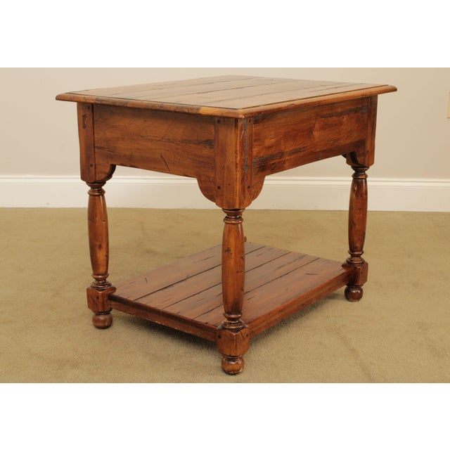 Ethan Allen Old World Treasures Collection One Drawer Side Table Chairish