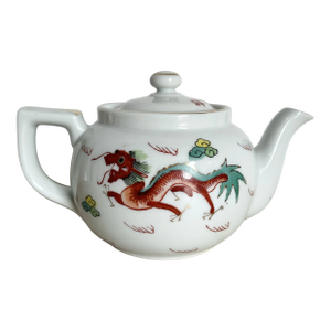 Chinese Hand Painted Porcelain Tea Pot