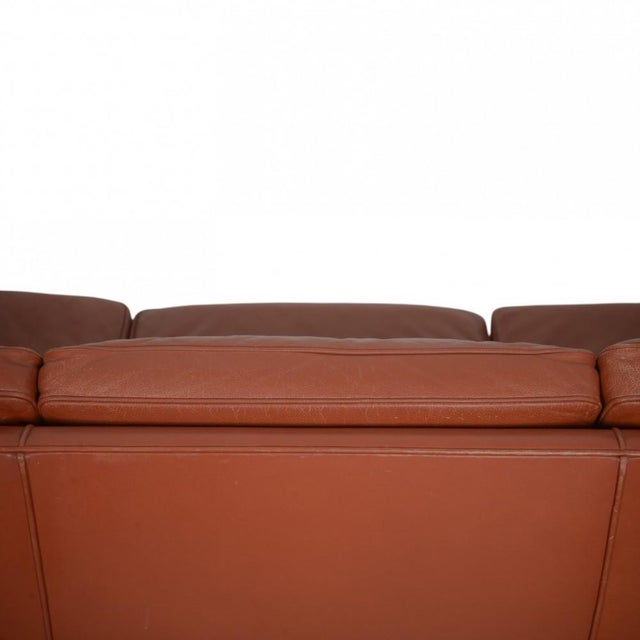 2333 Three-Seater Sofa in Cognac Leather by Børge Mogensen, 1990s For Sale - Image 17 of 18