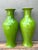Late 20th Century Vintage Crackle Glaze Ceramic Vases - A Pair For Sale - Image 5 of 12
