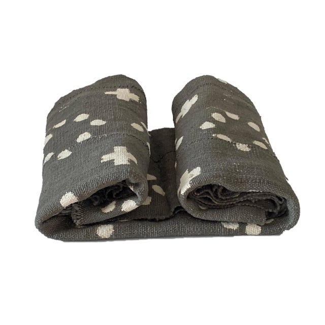 1980s Bogolan Mali Mud Cloth Textile For Sale - Image 5 of 6