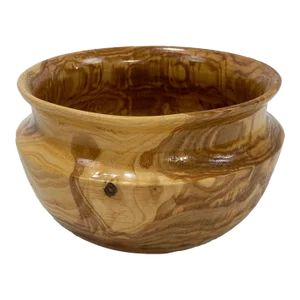 Vintage Burled Wood Bowl